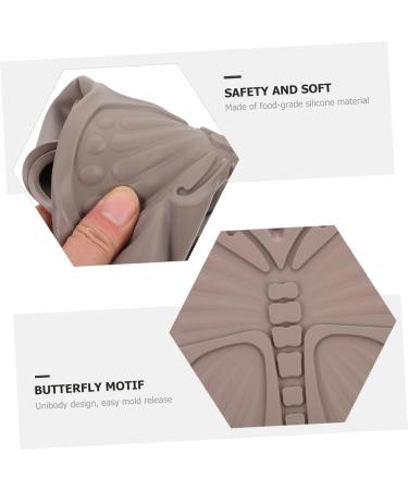Zerodeko Ice Block Mold Chocolate Jelly Baking Mold 4 Pcs Butterfly Cake Mold Silica Gel Baking Tools 3 Cream De para Gelatinas Baking Supplies 17.6X14.8CMx2pcs - Buy Online on GoSupps.com