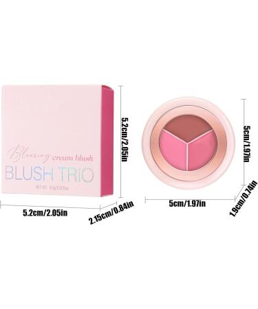  Monozoz Cream Blush for Cheeks Buildable Intensity Cream Face Makeup - Blush - For Dates Travel Evenings Holidays and Parties - Buy Online on GoSupps.com