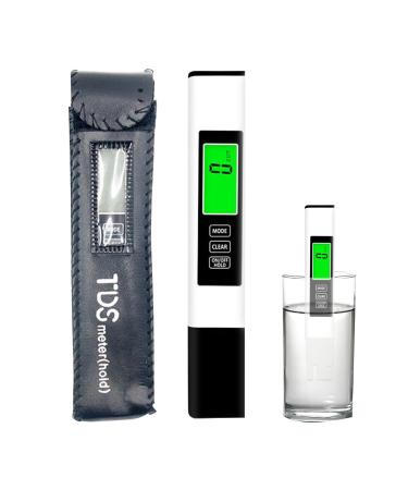 Water TDS Tester Water Quality Test Pen - Professional Drinking Water Testing Pen Multifunctional Digital Water Tester White