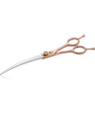 Dream Reach 7 Professional Pet Grooming Curved Scissors - Japanese Steel Shears for Dog, Cat & More (7 inch) - Buy Online on GoSupps.com