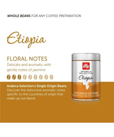 illy Arabica Coffee Beans Selection Ethiopia - 250g - Buy Online on GoSupps.com