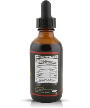 Iron Drops with Fulvic Acid 2 Oz - 60 Servings Liquid Supplement for Deficiency Anemia - 74+ Trace Minerals Plant-Based Formula - No Nausea & Constipation - Fulvika Iron - Buy Online on GoSupps.com