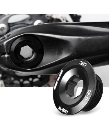 GUB Aluminum Bike Crankset Fixing Bolt - Black Chainwheel Screws - Buy Online on GoSupps.com