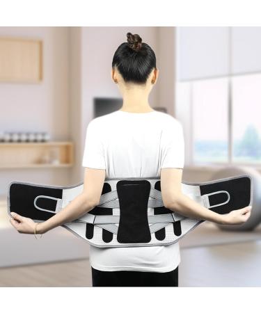 Back Support Belt Lower Back Support Strap | Waist Lumbar Lower Back Support Belt for Women Men Back Reliever Spinal Belt Back Relief Strap Black D - Buy Online on GoSupps.com
