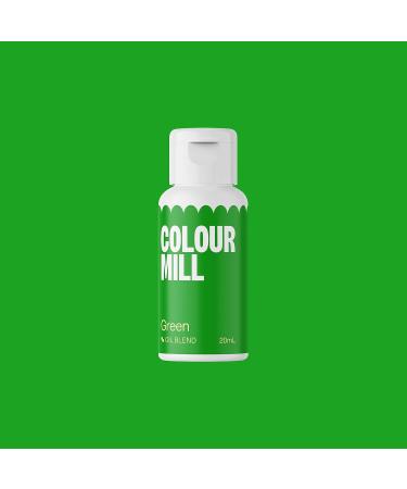 Colour Mill Green Oil Based Food Colouring 20ml - Pack of 1 - Buy Online on GoSupps.com