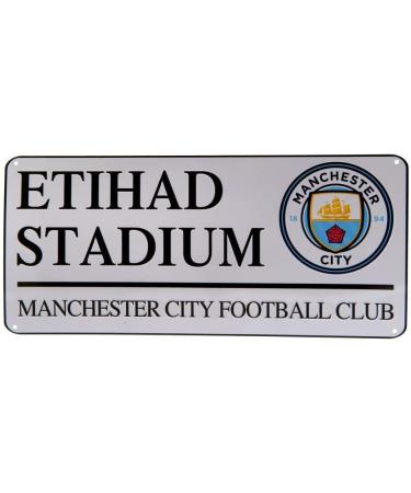Buy Manchester City FC Official Multi-Colour Street Sign - International Shipping Available - Buy Online on GoSupps.com