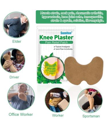 72 Count Pain Relief Patches for Knee & Body - Fast-Acting Heat Analgesic for Joints & Muscles - Buy Online on GoSupps.com