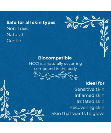 Advanced Face & Body Spray and Cleanser for PristineSkin Hypochlorous Acid Skin Spray All-Natural Soothing Redness & Irritation Relief 3 Fl Oz (Pack of 1) - Buy Online on GoSupps.com