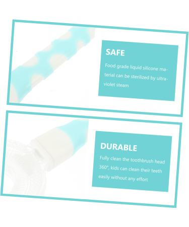 Orfofe 3-Piece Children's Toothbrush Set | Kids Mouth Cleaning Tools for Healthy Smiles - Buy Online on GoSupps.com