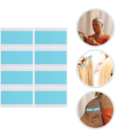8 Sheets Seamless Hair Extensions Lace Wig Tape Adhesive Wig Tape Green Hair Extensions Hair Extension Sticker Double Sided Extension Tape Pu Water Proof Double Sided Tape Women's - Buy Online on GoSupps.com