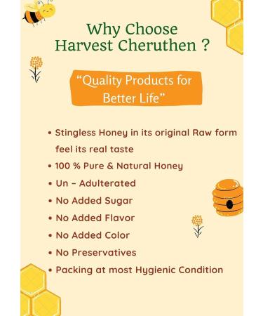 thelo Stingless Bee Honey - 100% Natural Organic product from Western Ghats of Kerala - 250 G - Buy Online on GoSupps.com