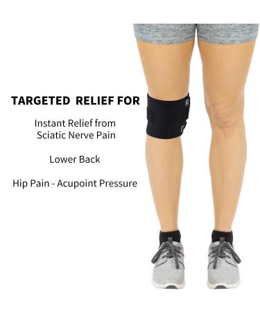 BFHB Active Plus Knee Pain Relief Brace for Men and Women | Sciatica and Lower Back Pain Support | Discreet Wear Under Clothes - Buy Online on GoSupps.com