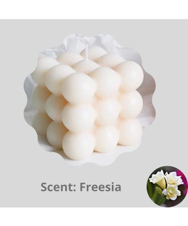 Handmade Bubble Candle Set | 2 PCs Soy Wax Fragrance Candles for Aromatherapy & Aesthetic Decoration - Buy Online on GoSupps.com