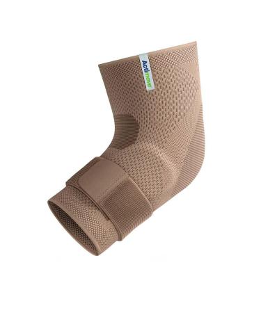 Everyday Supports Elbow Brace | Tendonitis Tennis & Golfer's Elbow Support with Pressure Pads | Arthritis Relief | Beige Small - Buy Online on GoSupps.com