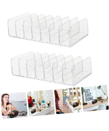 DRESSOOS 2pcs Cosmetic Bracket Eye Shadow Rack Pressed Powder Storage Rack Makeup Rack Makeup Stand Household - Buy Online on GoSupps.com