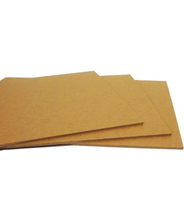 Brown Chipboard 100 Point Extra Thick 8.5 x 11 Inches - 100 Caliper Heavy Cardboard - 2.54mm Thickness - Buy Online on GoSupps.com