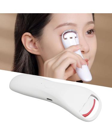 Qukaim Electric Eyelash Curler Electric Eyelash Curler Heated USB Rechargeable Fast Heat Up Color Changing Silicone Curler for Beginners - Buy Online on GoSupps.com