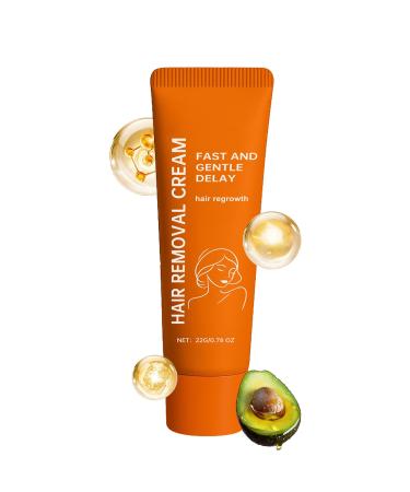 Hair Removal Cream For Sensitive Skin - 22g Facial Moisturizing Hair Removal - Facial Hair Removal | For Women & Men Soothes