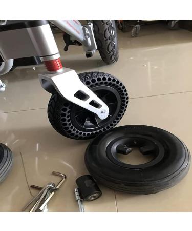 Wheelchair Front Rubber Wheel 6-inch Honeycomb Tire Shock Absorbing/Comfortable Ride Easy to Replace+ Explosion-Proof Fixed Firmly for Electric Wheelchair Front Wheel 1pcs - Buy Online on GoSupps.com