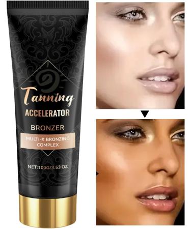  G n rique Tanning Accelerator Tanning Cream Tanner 5.91in Bronzer Lotion Moisturizing Formula Natural Bronzing Tan Enhancer for Indoor Beds Outdoor Sun Bathing Skin Care - Buy Online on GoSupps.com