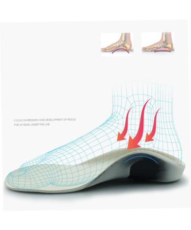 FRCOLOR 3 Pairs Orthotic Inserts - Arch Support Insoles for Comfort | Best Orthotic Shoe Pads for Flat Feet & Pain Relief - Buy Online on GoSupps.com