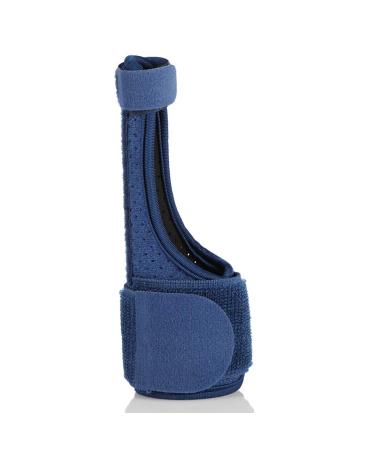 Buy Reversible Thumb Spica Splint - Copper Compression Brace for Thumb Fracture & Joint Support - Lightweight & Breathable (Navy Blue) - International Shipping - Buy Online on GoSupps.com