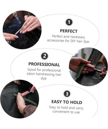 Ipetboom Set Hair Tint Brush Highlight Comb Hair Color Kit Hair Dye Brush Tool Hair Dye Coloring Kit Applicator Tint Hair Coloring Tools Mixing Tint Bowl T Tool Kits Hairdressing Tool White - Buy Online on GoSupps.com