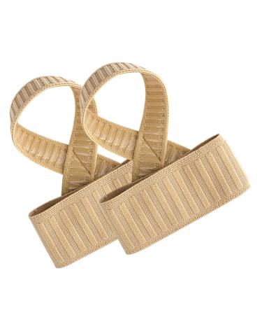 FOMIYES Ankle Support 1 Pair Elastic Silicone Foot Protectors 70% Nylon Brace Miss Arch of Foot Foot Support Sleeve 8.5x7.9cm As Shown