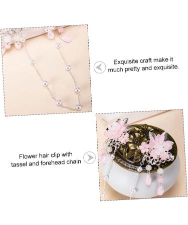 SKISUNO Children's Headgear Tassel Barrette Chinese Tassel Hair Clips Tassel Flower Hairpin Dangle Tassel Hair Clip Chinese Tassel Hairpin Tassel Flower Hair Clip Dangle Tassel Hairpin - Buy Online on GoSupps.com