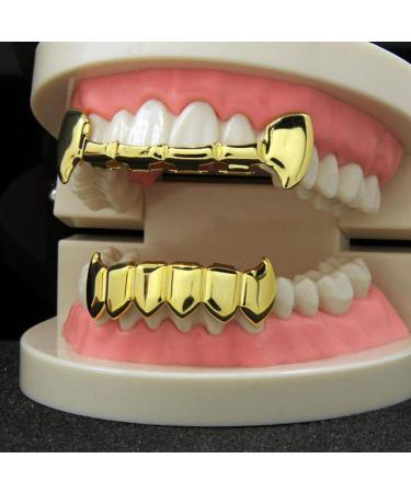 Buy Exceart Gold Tooth Cap - Hip-Hop Mouth Grills for Cosplay & Punk Style | Fast International Shipping - Buy Online on GoSupps.com
