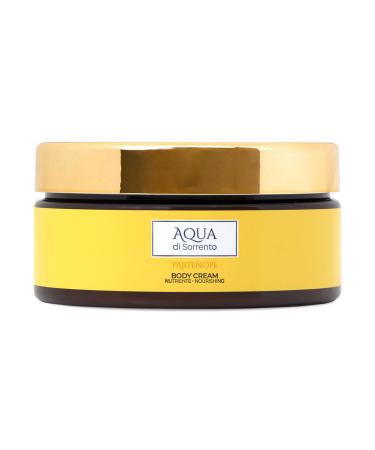 DIAMOND INTERNATIONAL AQUA DE SORRENTO Partenope Nourishing Body Cream | Nourishing body cream body cream for soft and fragrant skin with Aloe Vera and natural lemon extract for radiant skin and