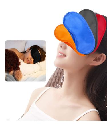 10 Pack Blindfold Eye Mask for Sleeping Travel Eye Sleep Masks with Nose Pad Lightweight and Soft Shade Eye Cover Sleeping for Travel Party Team Games Elastic Strap for Kids Women Men Black ( 10 Pieces )