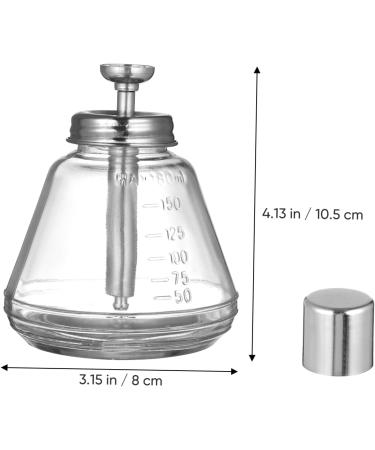 Beatifufu Glass Bottle Pump Bottle Nail Polish Remover Pump Push down Pump Push down Bottle Clear Container Clear Cosmetic Bottle Pump for Nail Art Jar - Buy Online on GoSupps.com