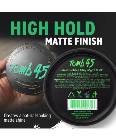 Tomb 45 Indestructible Clay - High Hold & Matte Finish - Buy Online on GoSupps.com