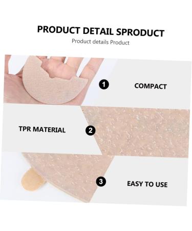 FOMIYES Heel Grips Stickers - Non-Slip Shoe Pads for High Heels & Gym | Wear-Resistant Protective Sole Stickers - Buy Online on GoSupps.com