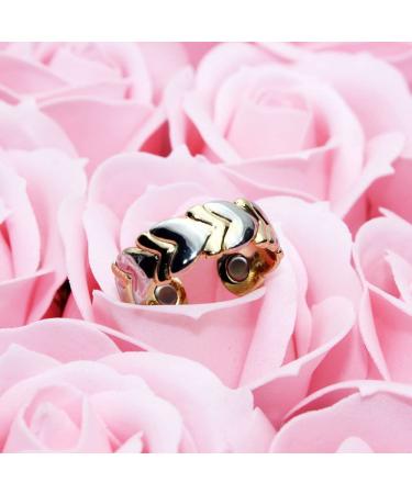 Magnetic Copper Arthritis Ring - Adjustable Size for Men and Women - Buy Online on GoSupps.com