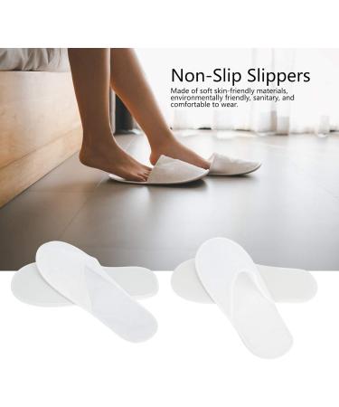 50 Pairs E-Way Slippers - Portable Closed Toe House Shoes for Women & Families | Ideal for Spa Hotel Parties | Sizes 37-42 EU - Buy Online on GoSupps.com