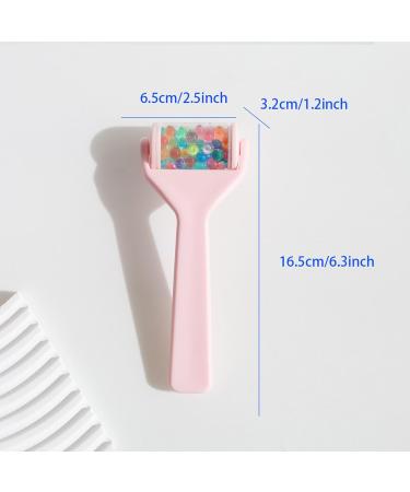 Besreey Ice Face Roller Ice Facial Roller for Eyes | Colorful Ice Facial Roller for Face Eyes Womens Face Massager Roller for Daily Face Skincare Pink - Buy Online on GoSupps.com