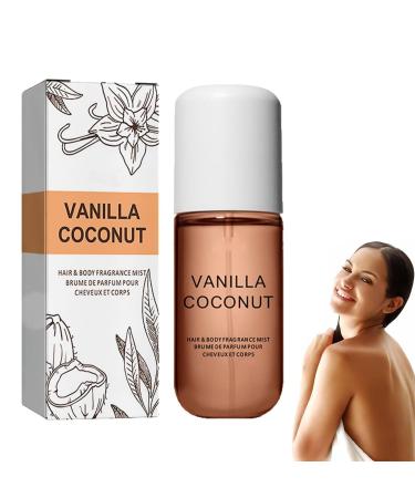Vanilla Coconut Perfume Vanilla Skin Perfume Vanilla Coconut Hair And Body Perfume Vanilla Coconut Hair And Body Perfume Spray (1pcs)