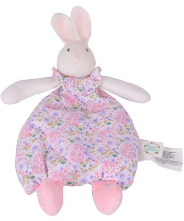 Tikiri Havah The Bunny Flat Toy with Natural Rubber Head (Pink)