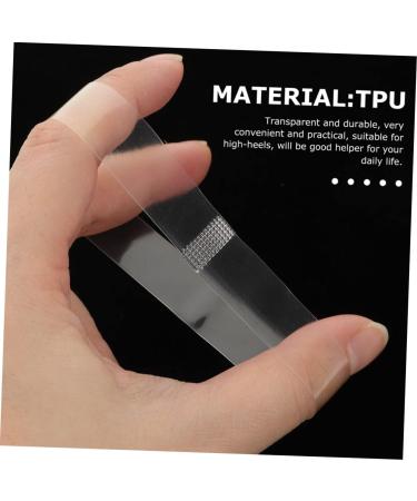 FOMIYES Invisible Transparent Shoelaces for Women - Detachable Elastic Straps for Heels Convenient Shoe Grip 2 Pairs TPU Adjustable Bands - Buy Online on GoSupps.com