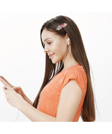 Rhinestone Pearl Hair Clips Metal Hair Clips Antique Crystal Barrette Women's Hair Accessories for Bridal Wedding Multicolour - Buy Online on GoSupps.com