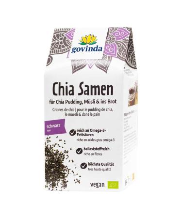 Govinda organic chia seeds (6 x 200 gr)