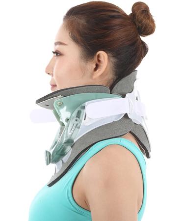 Halskruff: Adjustable Cervical Spine Traction Device - Breathable Neck Protection & Fixation Clip for Neck Care - Buy Online on GoSupps.com