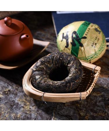 Yunnan Pu'er raw tea puer tea 100g (0.22LB) puerh tuo cha puh old puerh tea green tea chinese tea raw tea sheng cha tea Puerh - Buy Online on GoSupps.com