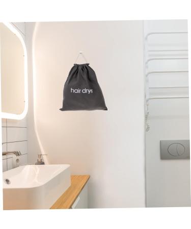 NOLITOY 5 Pcs Hair Dryer Storage Bag Black Backpack Hairdryer Bag for Travel Hair Dryer Cloth Bag Gym Bag - Buy Online on GoSupps.com