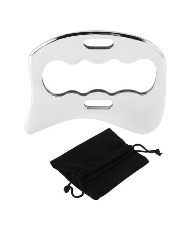 LYNNRICK Guasha Massage Tool Made of Stainless Steel Iastm Scraping Tool for Soft Tissue Scraping Massage Tool Use for Back Legs
