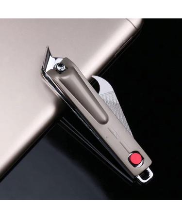 SVAASA Nail Clippers New Nail Clippers Stainless Steel Manicure Fingernail Cutter Thick Hard Ingrown Toenail Scissors Tools (Size : L) - Buy Online on GoSupps.com
