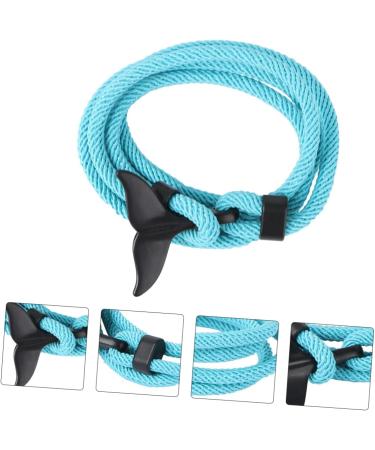 ABOOFAN 1pc Whale Tail Bracelet Nautical Rope Bracelets Simple Style Bangle Sailing Bracelet Braided Bracelets Ring Bracelet Creative Wristband Lovers Adjustable Armband Silica Gel - Buy Online on GoSupps.com