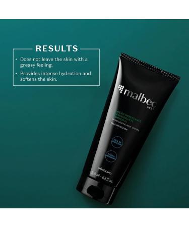 Buy Malbec Vert Moisturizing Body Lotion for Men - Non-Greasy Hydrating Cream for Dry Skin 6.8 Oz | O Botic rio - International Shipping Available - Buy Online on GoSupps.com